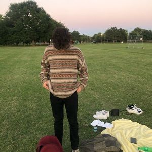 Vintage Aztec Design XXL Sweater